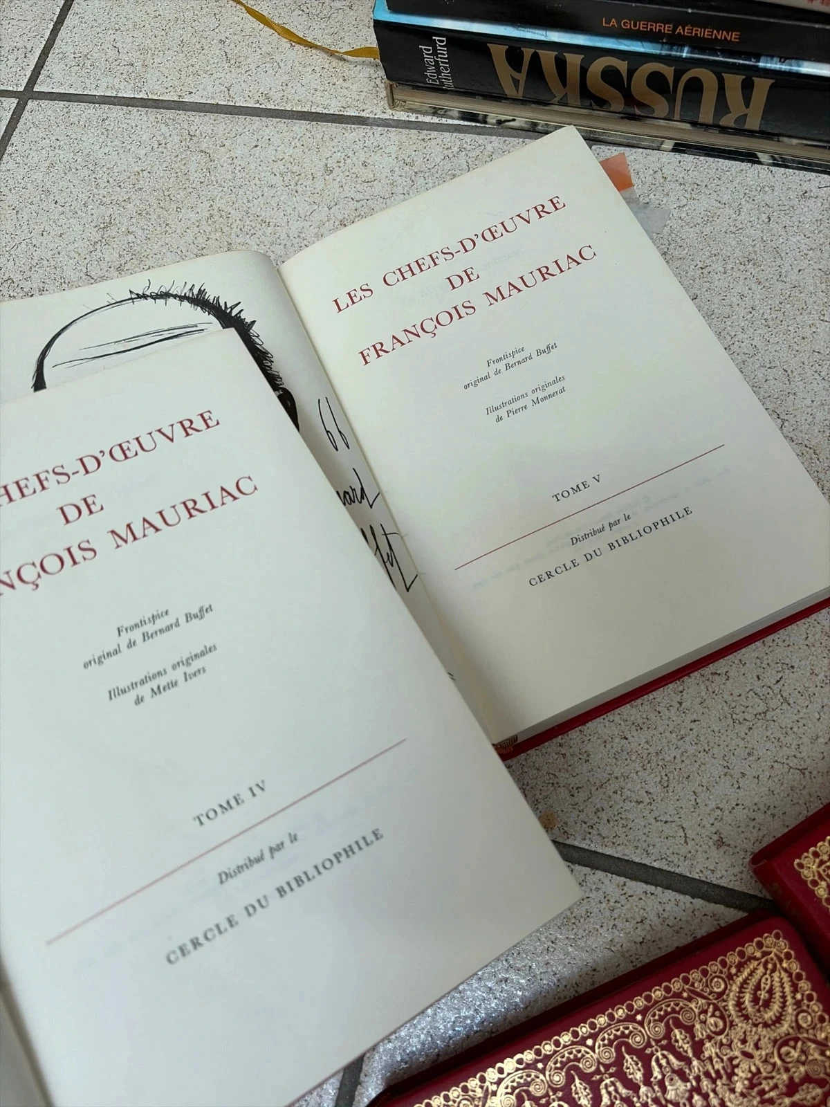Complete set of 7 volumes – The Masterpieces of François Mauriac – photo 8